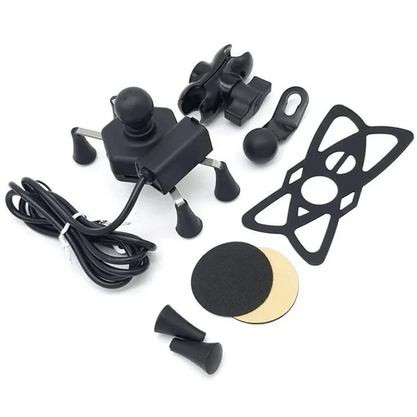 SUPORTE CELULAR C/ CARREGADOR (GARRA De Aço)