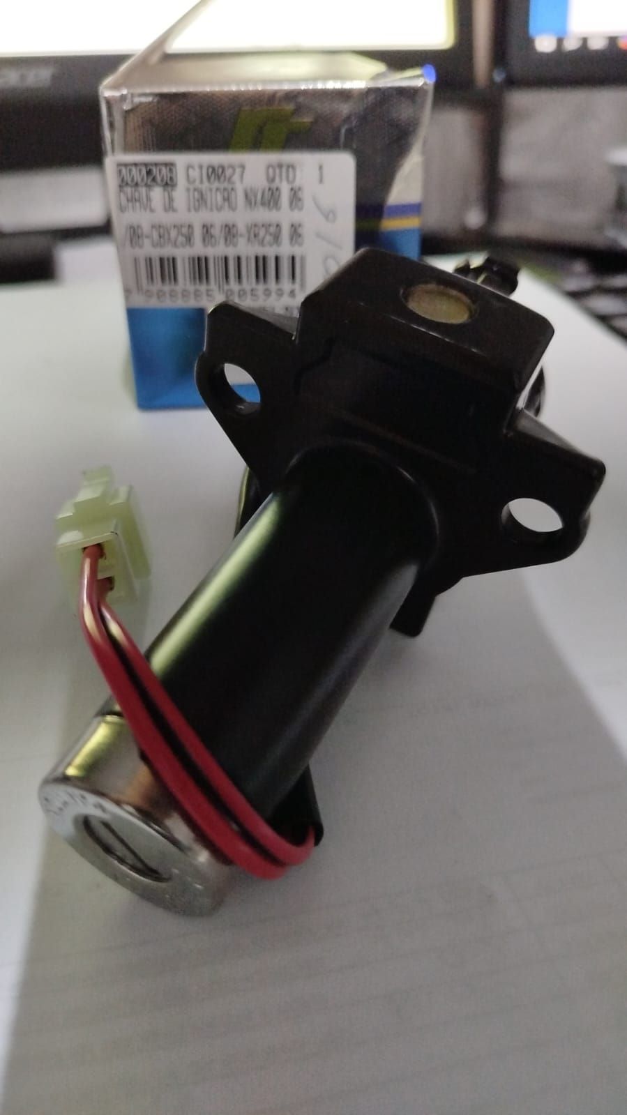 CHAVE IGNIÇAO NX400 CBX250 XR250 02/09 (CI027)