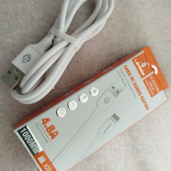 CABO DE DADOS  1000MM  IOS 4.8 LE2019 RÁPIDO