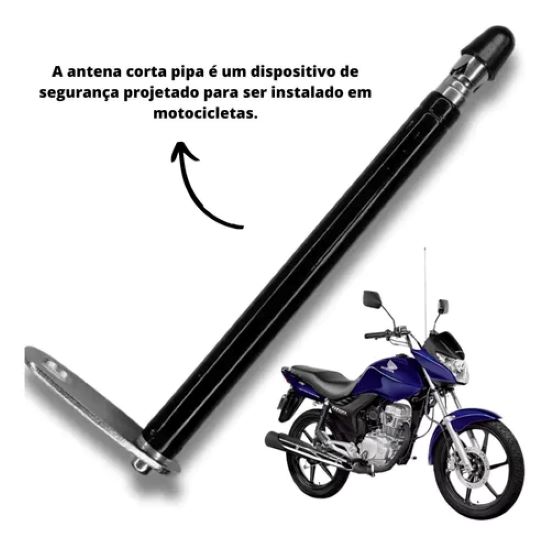 ANTENA CORTA PIPA RETROVISOR 7 ESTAG - Imagem 3