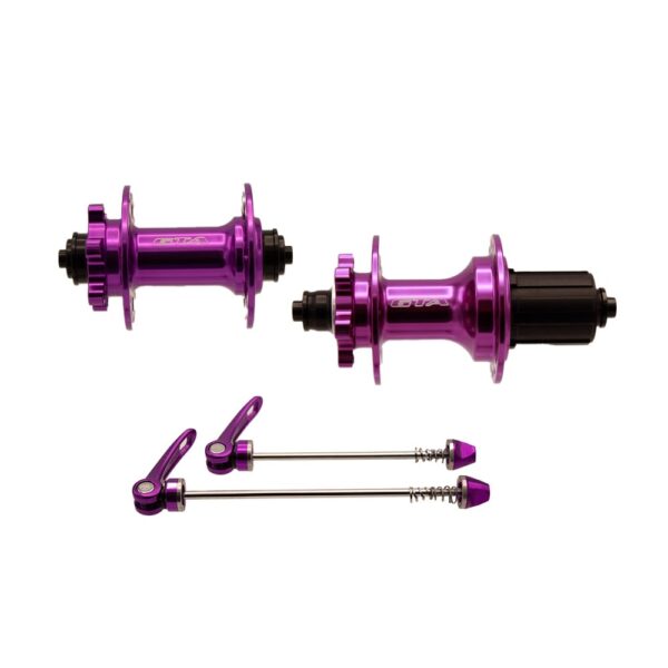 CUBO BIKE ROXO ROLAMENTADO BLOCAGEM 36 FUROS CASSETE 8 A 12V GTA BARULHENTO