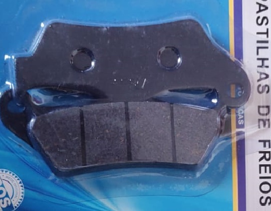 PASTILHA  TRAS.FAZER150 23/25 BMW GS1200 TRIPLE BLA  (PT37)
