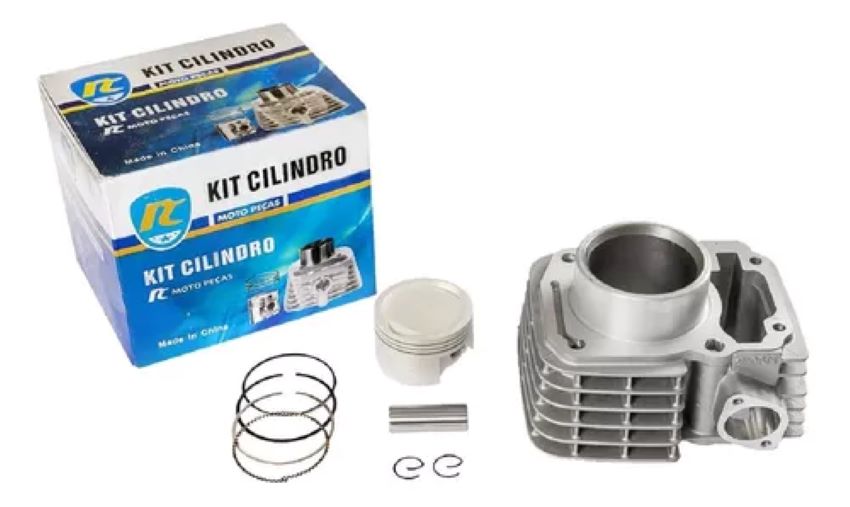 KIT CILINDRO MOTOR PISTÃO C/ANEL BROS/FAN/TIT160 16/23 (kc013)