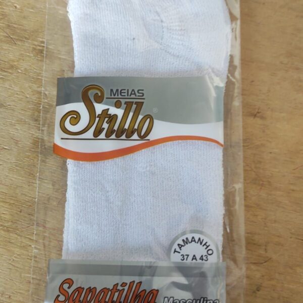 MEIA BRANCA  SOQUETE