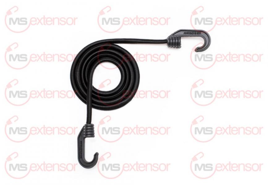 ELASTICO 1,20M  PLASTICO PRETO MS EXTENSORES