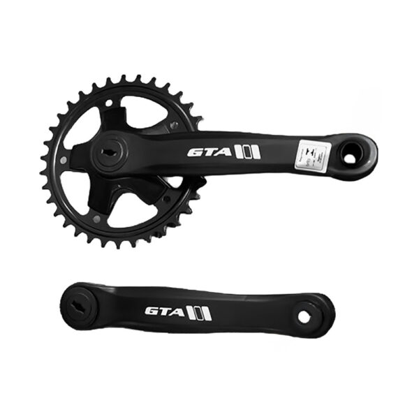 Pedivela Single 170mm 34D Quad Coroa Aço GTA Bike MTB Urbana