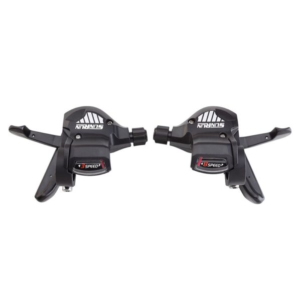 ALAVANCA CÂMBIO RAPID FIRE 24V PRETA COM CABOS SUNRUN 9444