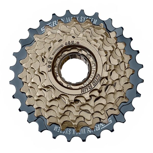 RODA LIVRE 8M 13/28D INDEX DOURADA ULTIMA PRETA SUNRUN