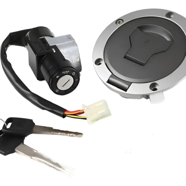 KIT CHAVE IGNIÇAO CB300F TWISTER 23/25 C/ABS-S/ABS + TAMPA DE TANQUE