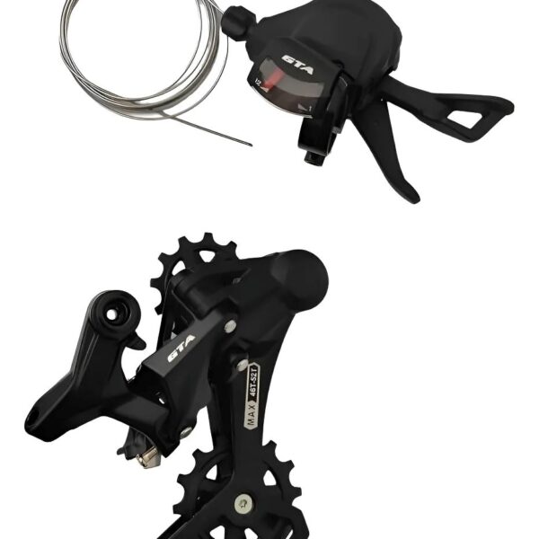 CÂMBIO TRAZEIRO E ALAVANCA TROCADOR 12 VELOCIDADES  RAPID FIRE - GTA 11201