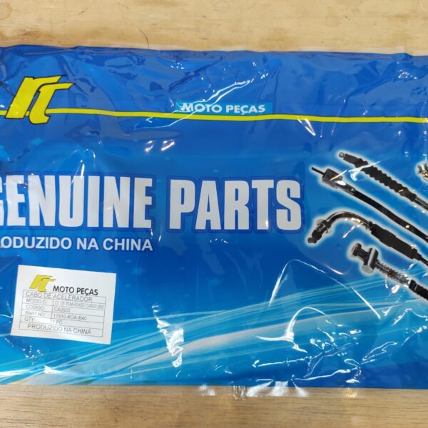 Cabo Acelerador Com Ecco Duplo Honda Cg 125 Titan Ks 2000 2002