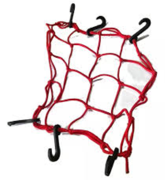 REDE ELASTICA 35X35 VERMELHA