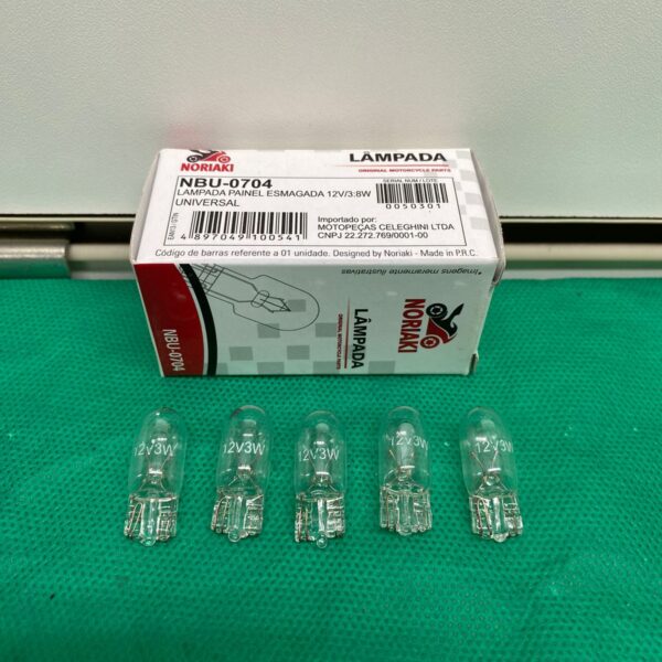 LAMPADA PAINEL ESMAGADA  3W -ForceTeck Avulsas cx100 min.20